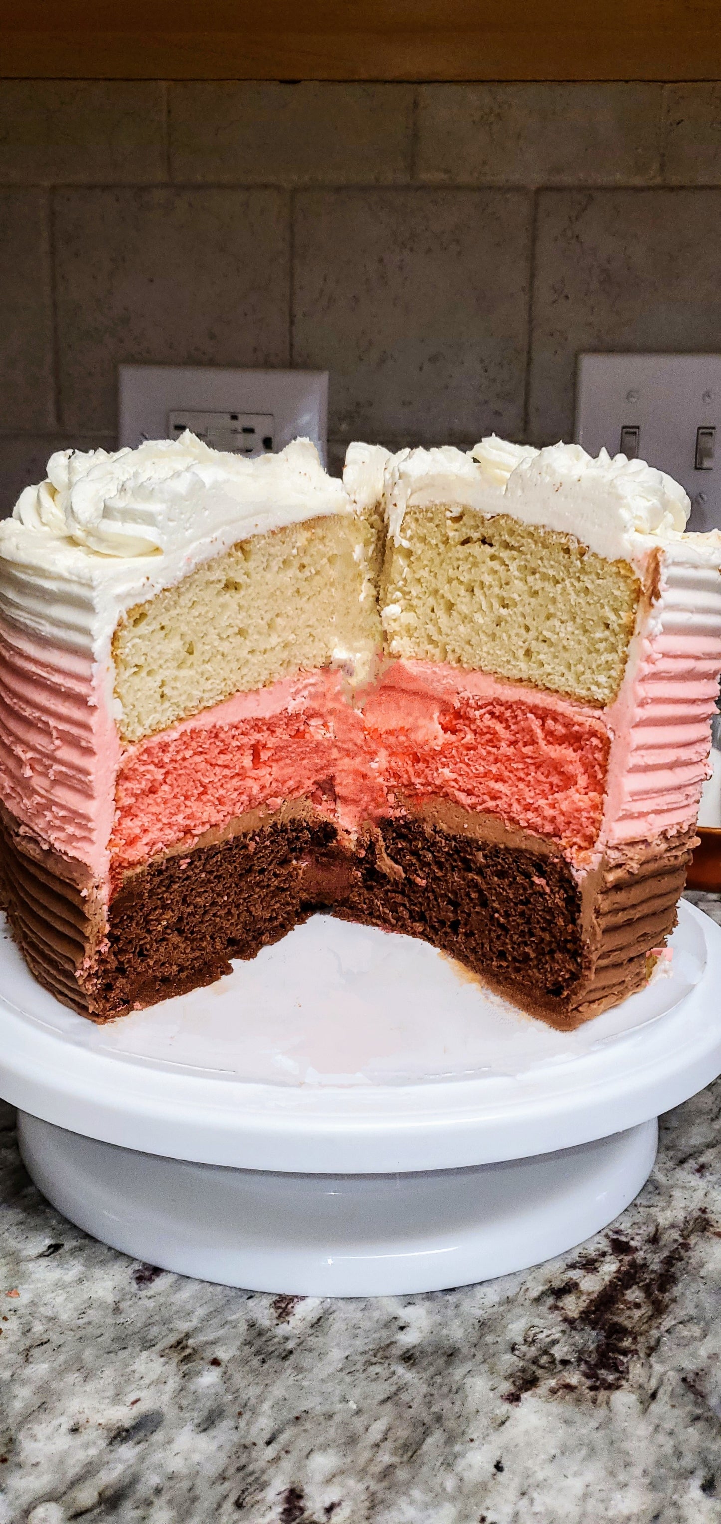 Neapolitan Cake