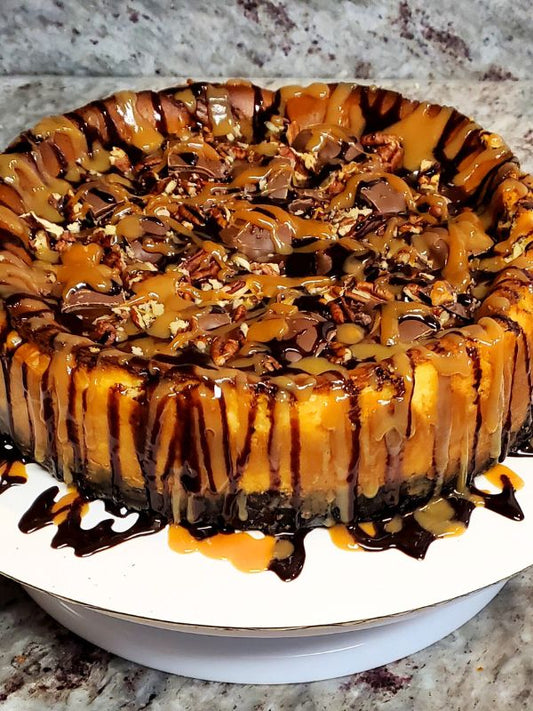 Turtle Delight Cheesecake