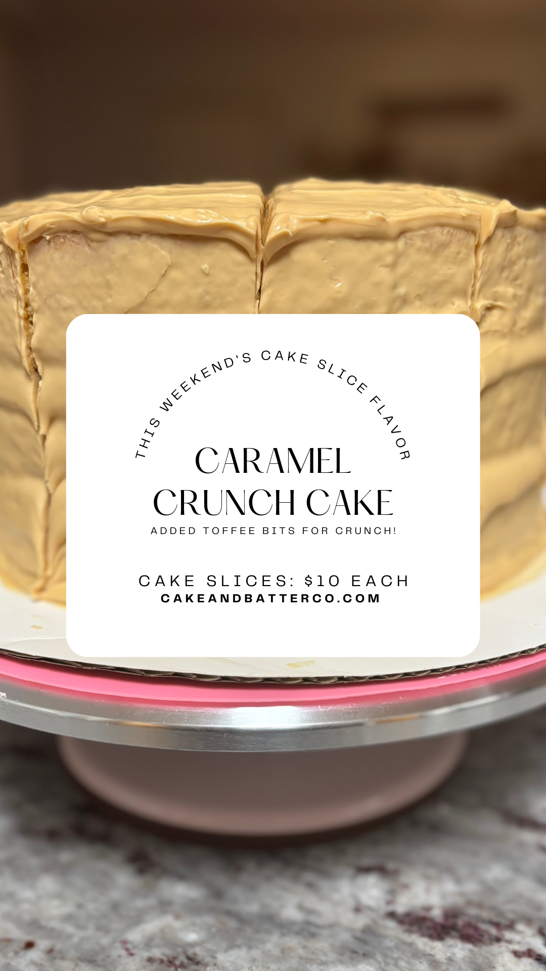 March 22nd & 23rd || Caramel Ribbon Crunch