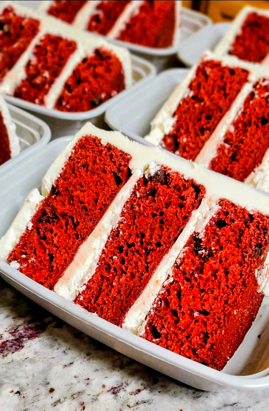 Red Velvet Remix Cake Slice