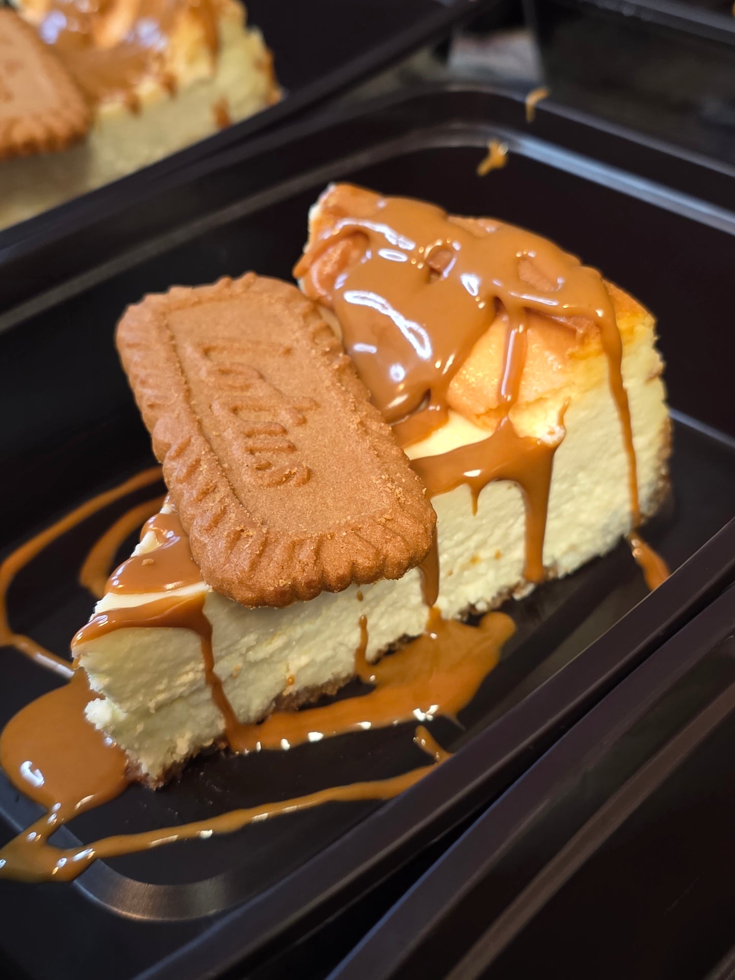 Biscoff Cheesecake Slice