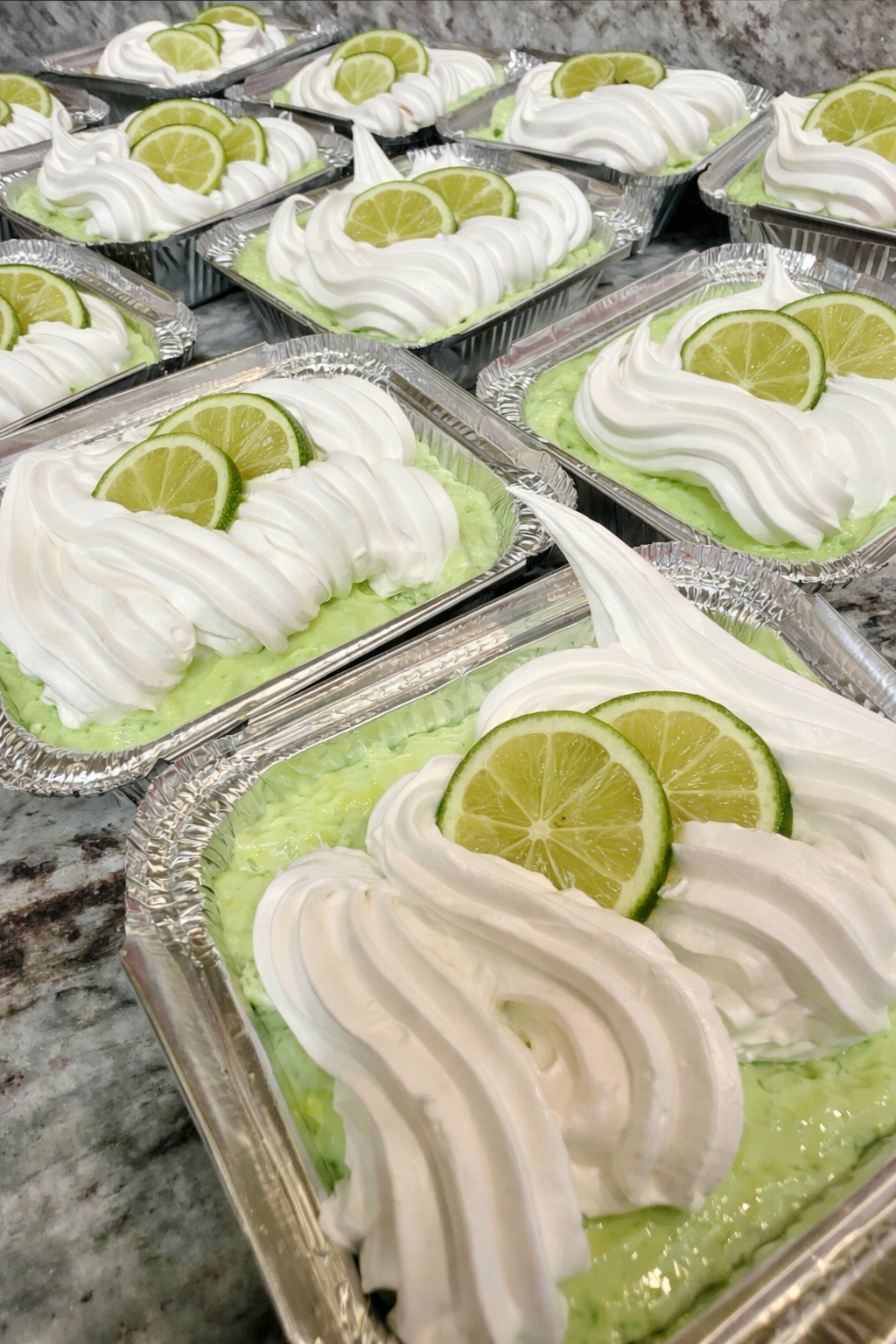 Key Lime Cake With Cheesecake Filling