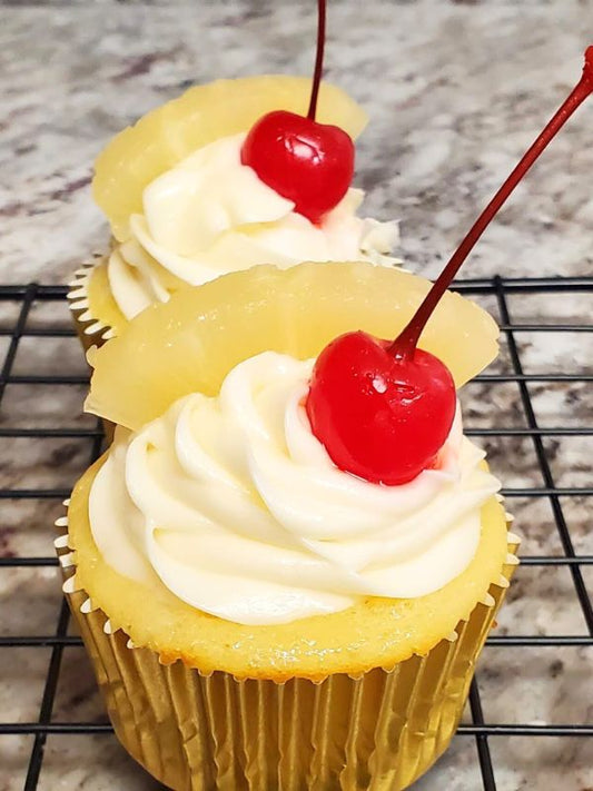 Pineapple Cupcakes