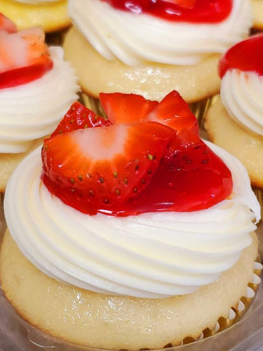Strawberry Shortcake Cupcakes