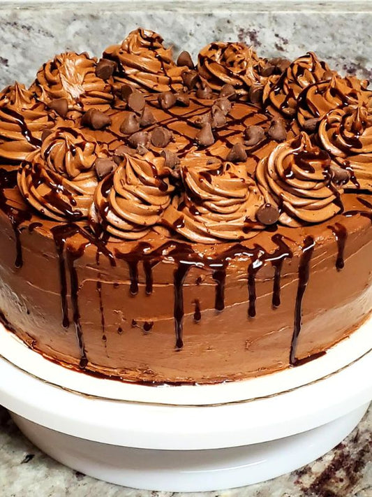 Chocolate Chocolate Chip Cake