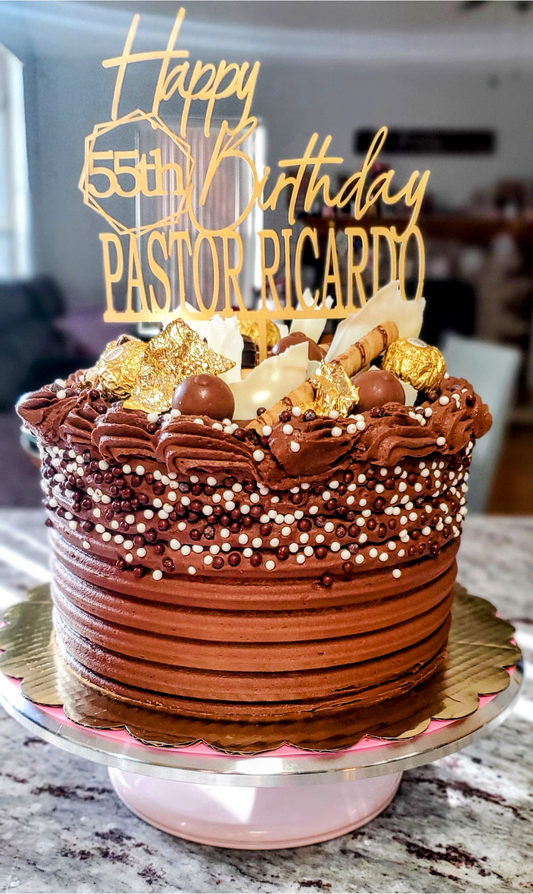Luxurious Chocolate Celebration Cake