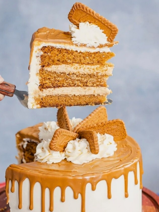 Jan. 18th & 19th || Biscoff Cookie Butter Cake Slice