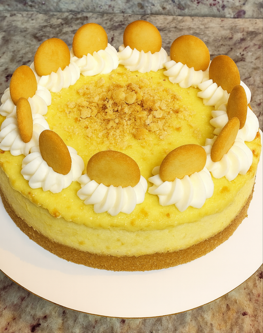 Banana Pudding Cheesecake Slice