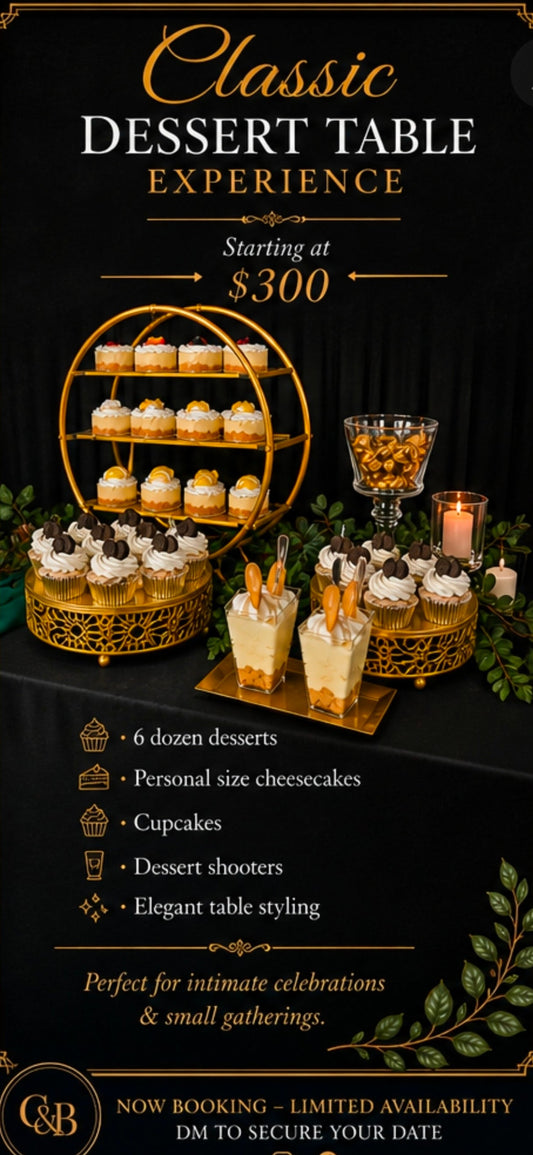 Classic Dessert Table