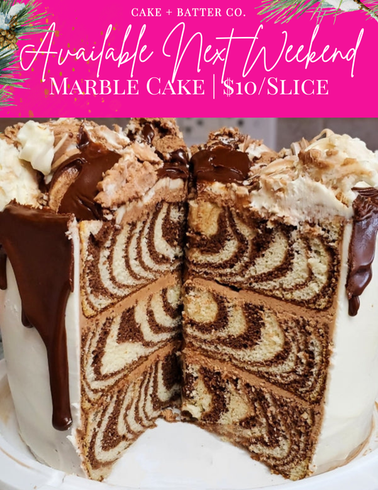 Jan. 17th & 18th || Marble Cake Slice