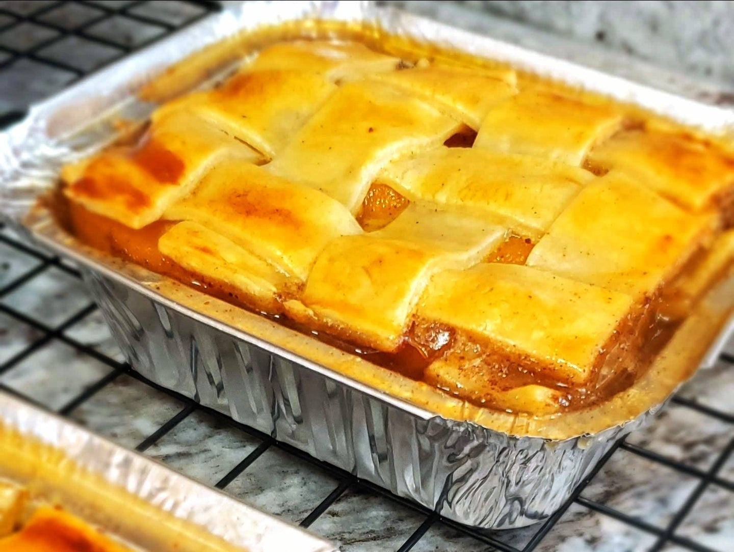 1LB - Peach Cobbler