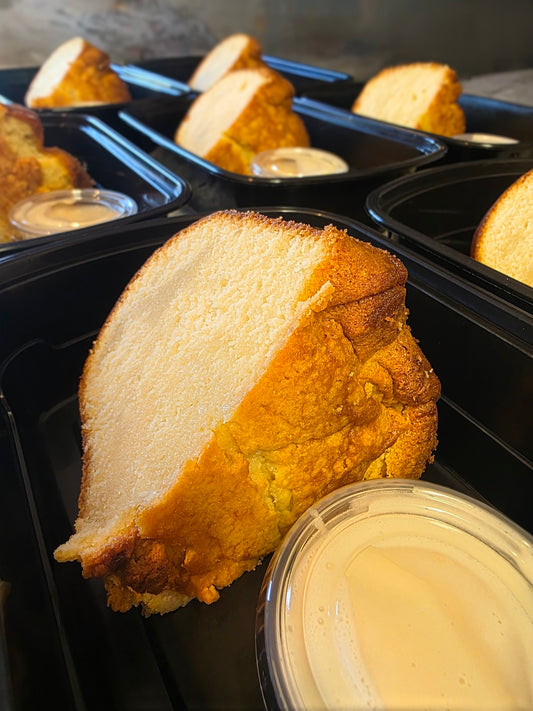 Vanilla Buttermilk Poundcake Slices